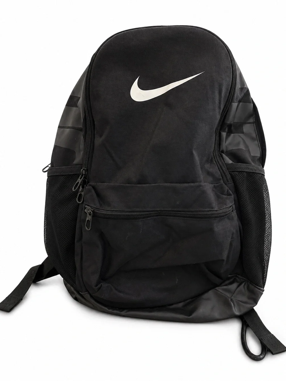 Nike Black Backpack with White Swoosh - Picture 2 of 10
